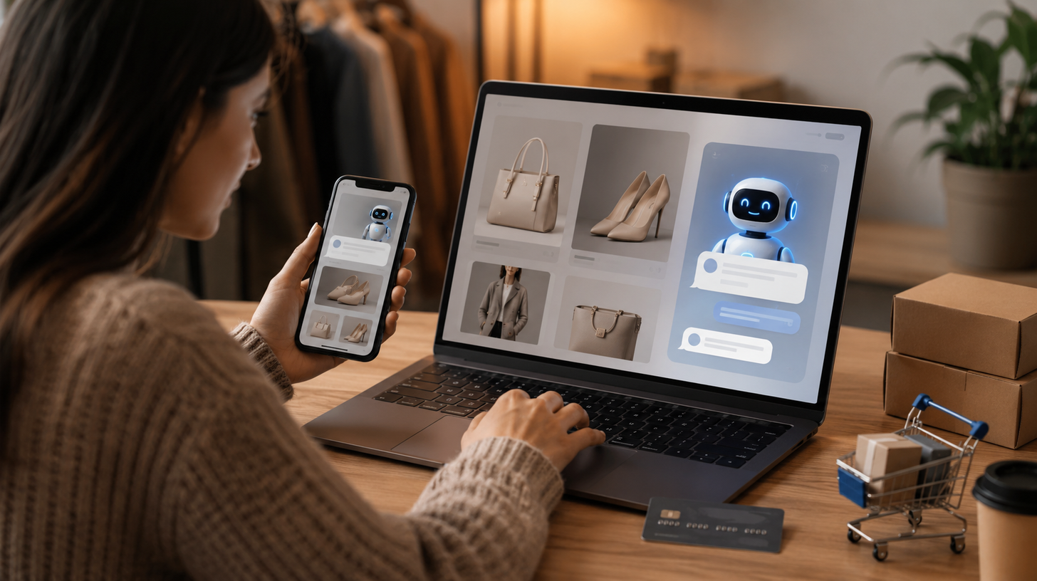 Online sales with chatbots